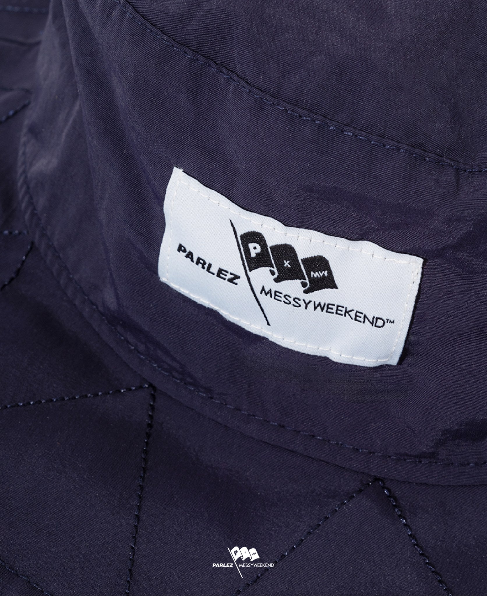 PARLEZ BUCKET HAT - Dark Blue